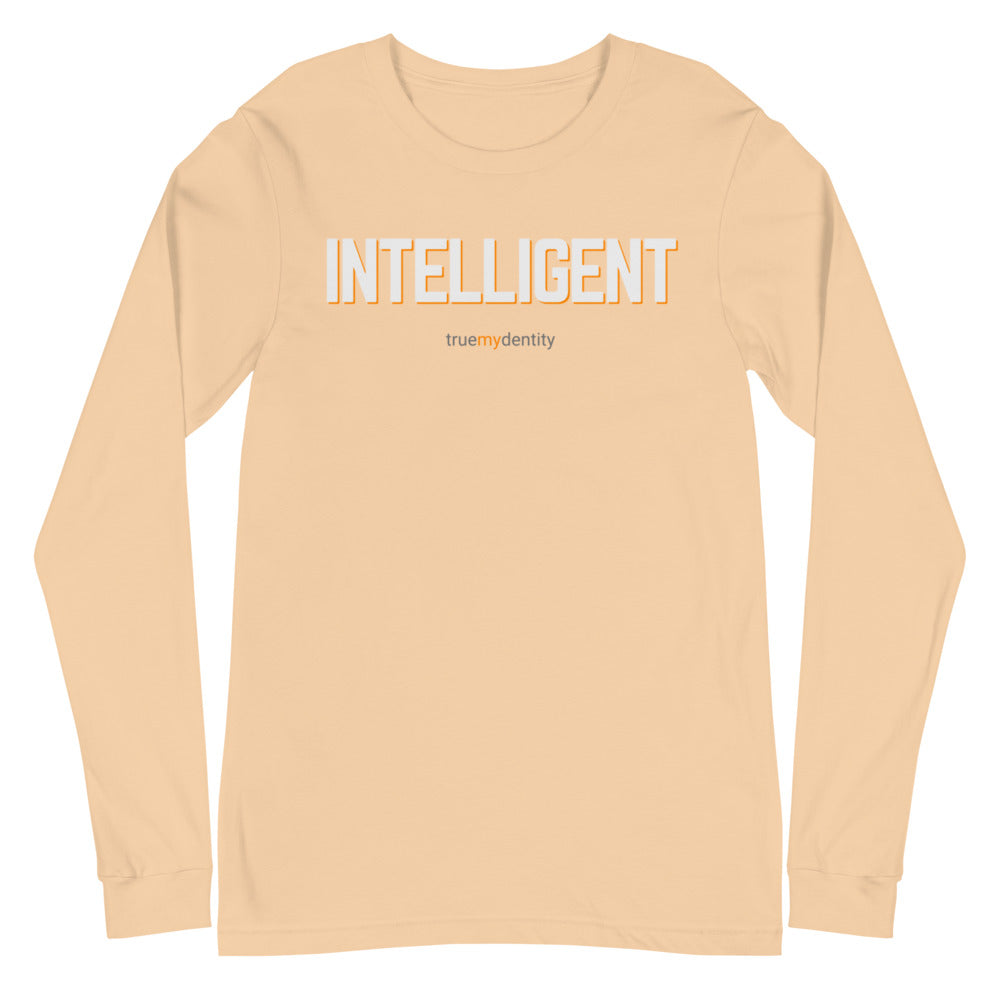 INTELLIGENT Long Sleeve Shirt Bold Design | Unisex