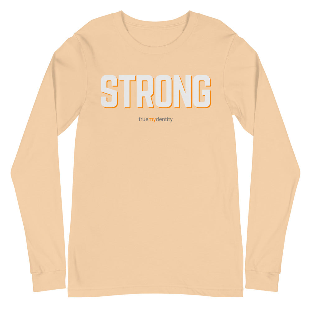 STRONG Long Sleeve Shirt Bold Design | Unisex