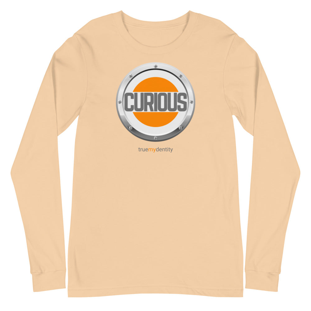 CURIOUS Long Sleeve Shirt Core Design | Unisex