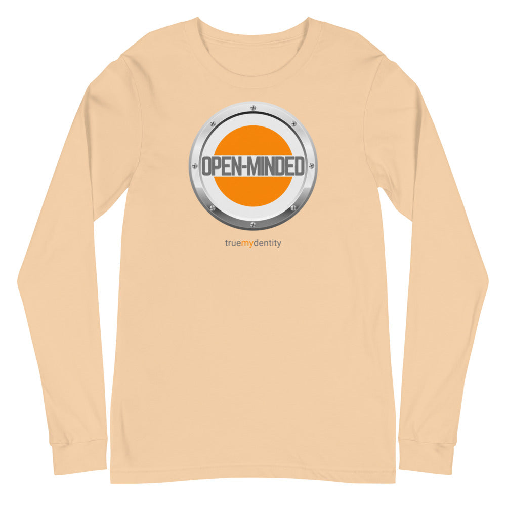 OPEN-MINDED Long Sleeve Shirt Core Design | Unisex