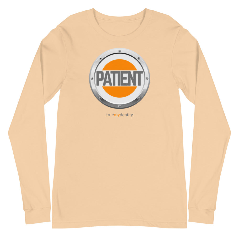 PATIENT Long Sleeve Shirt Core Design | Unisex