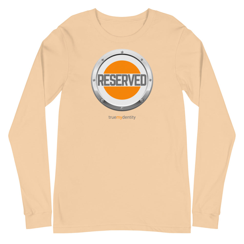 RESERVED Long Sleeve Shirt Core Design | Unisex