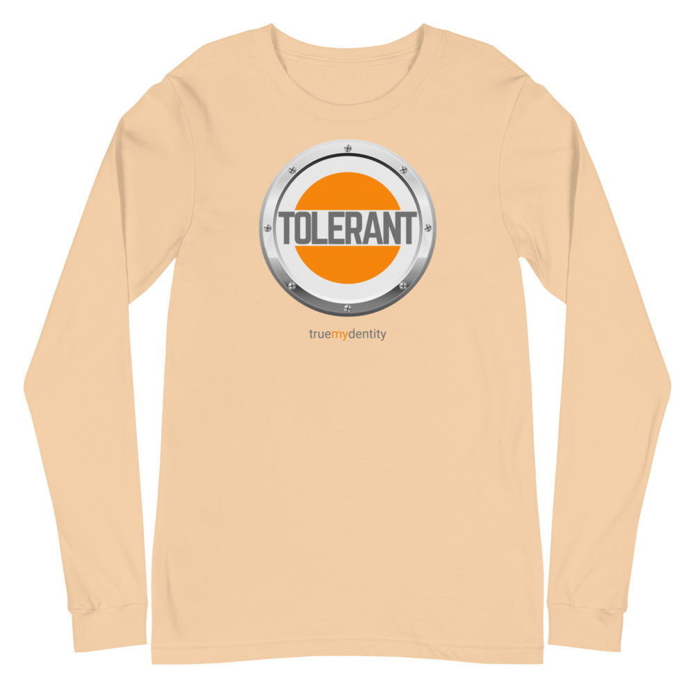 TOLERANT Long Sleeve Shirt Core Design | Unisex
