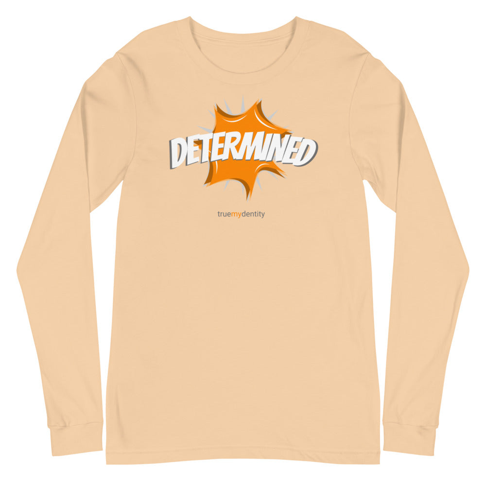 DETERMINED Long Sleeve Shirt Action Design | Unisex