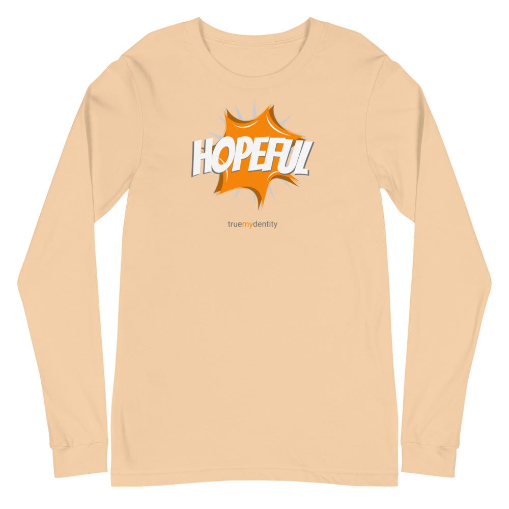 HOPEFUL Long Sleeve Shirt Action Design | Unisex