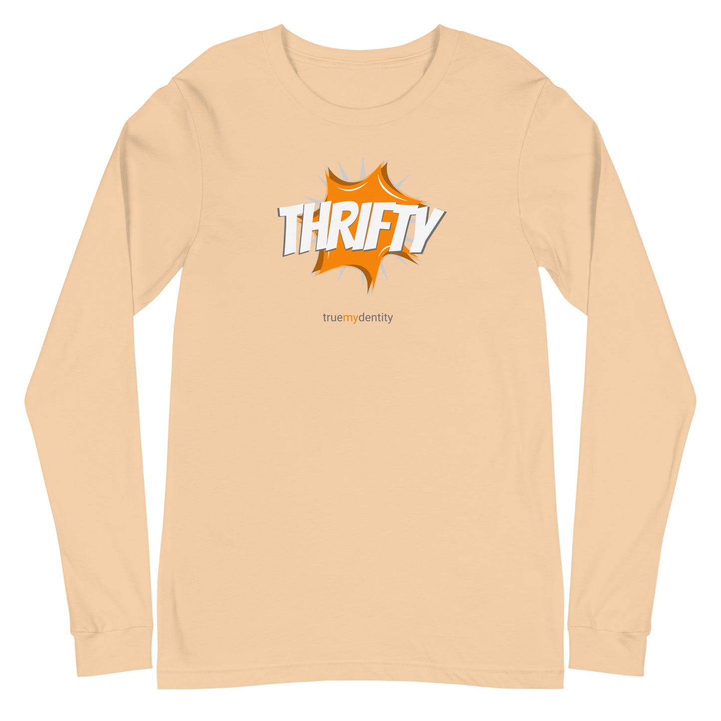 THRIFTY Long Sleeve Shirt Action Design | Unisex