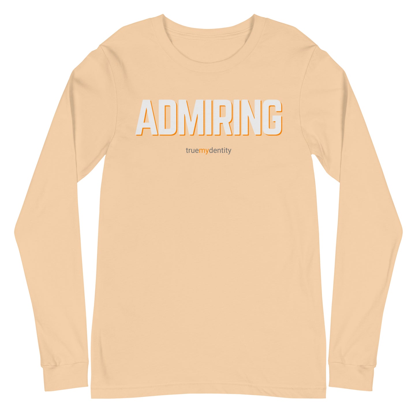 ADMIRING Long Sleeve Shirt Bold Design | Unisex