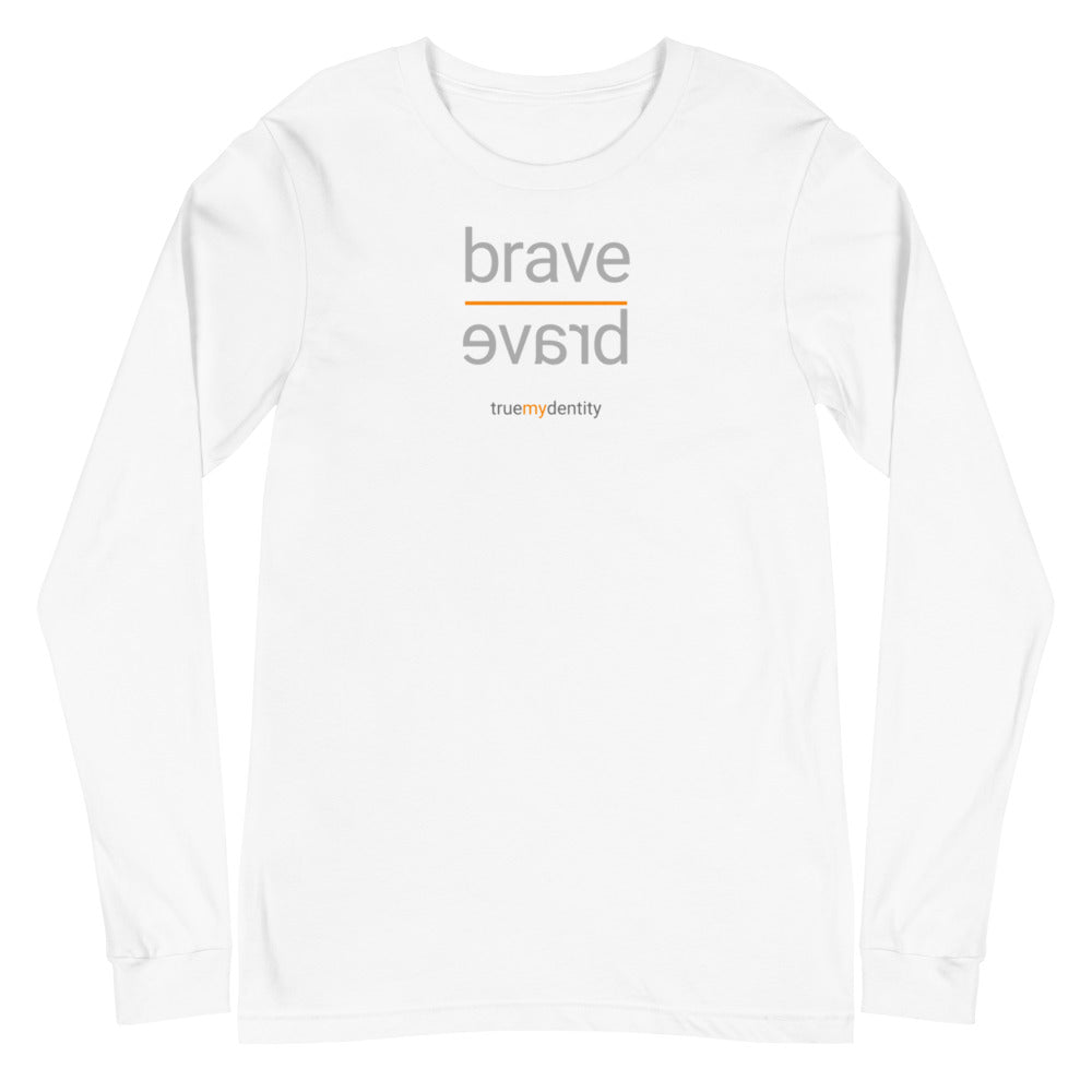 BRAVE Long Sleeve Shirt Reflection Design | Unisex