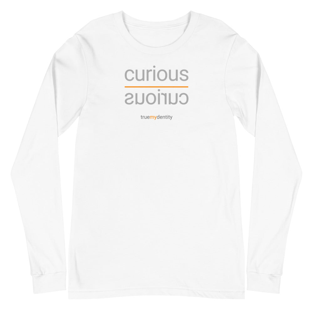 CURIOUS Long Sleeve Shirt Reflection Design | Unisex