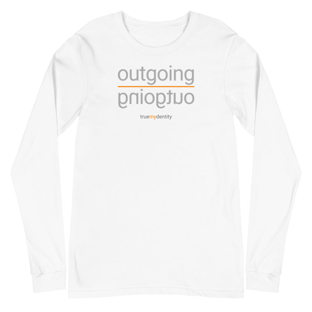 OUTGOING Long Sleeve Shirt Reflection Design | Unisex