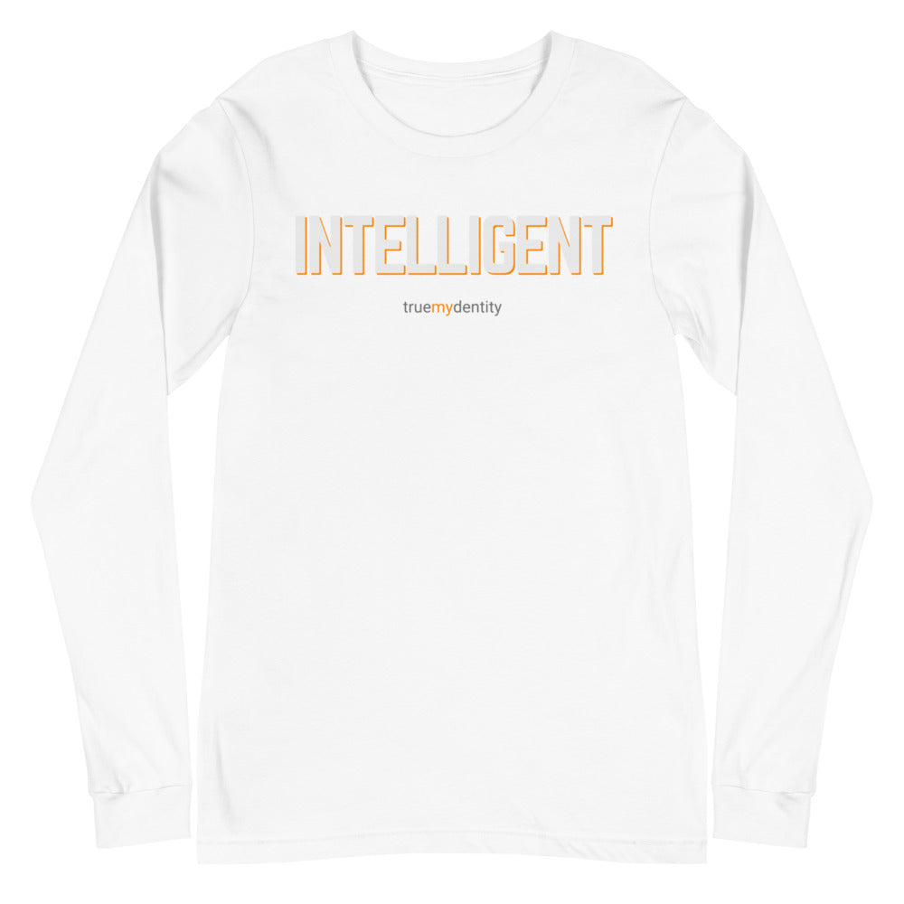 INTELLIGENT Long Sleeve Shirt Bold Design | Unisex