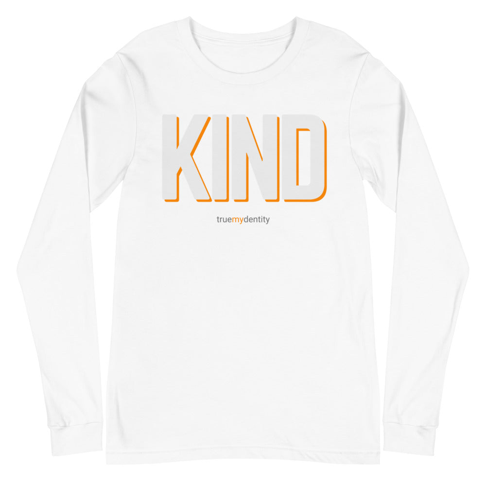 KIND Long Sleeve Shirt Bold Design | Unisex