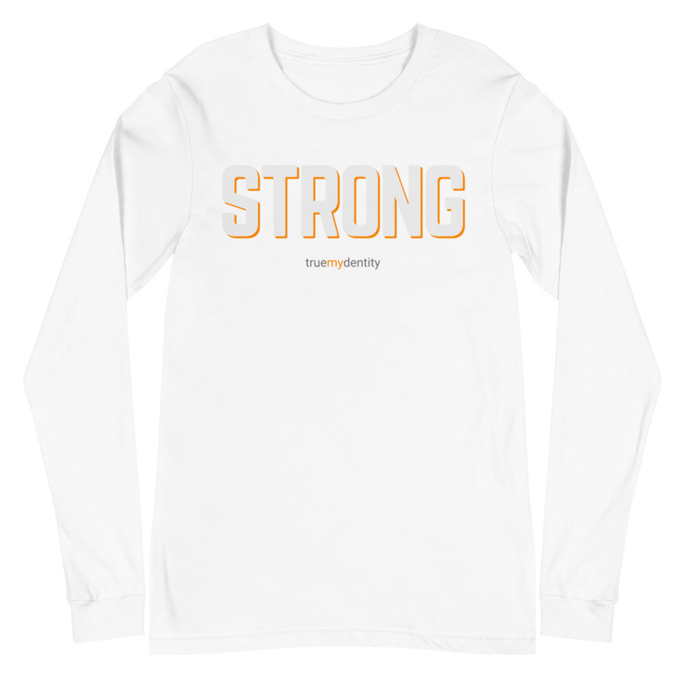 STRONG Long Sleeve Shirt Bold Design | Unisex