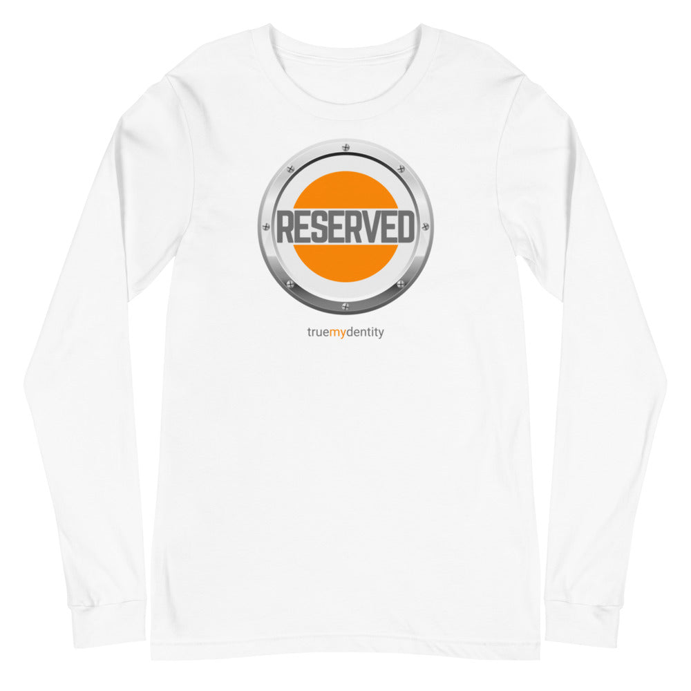 RESERVED Long Sleeve Shirt Core Design | Unisex