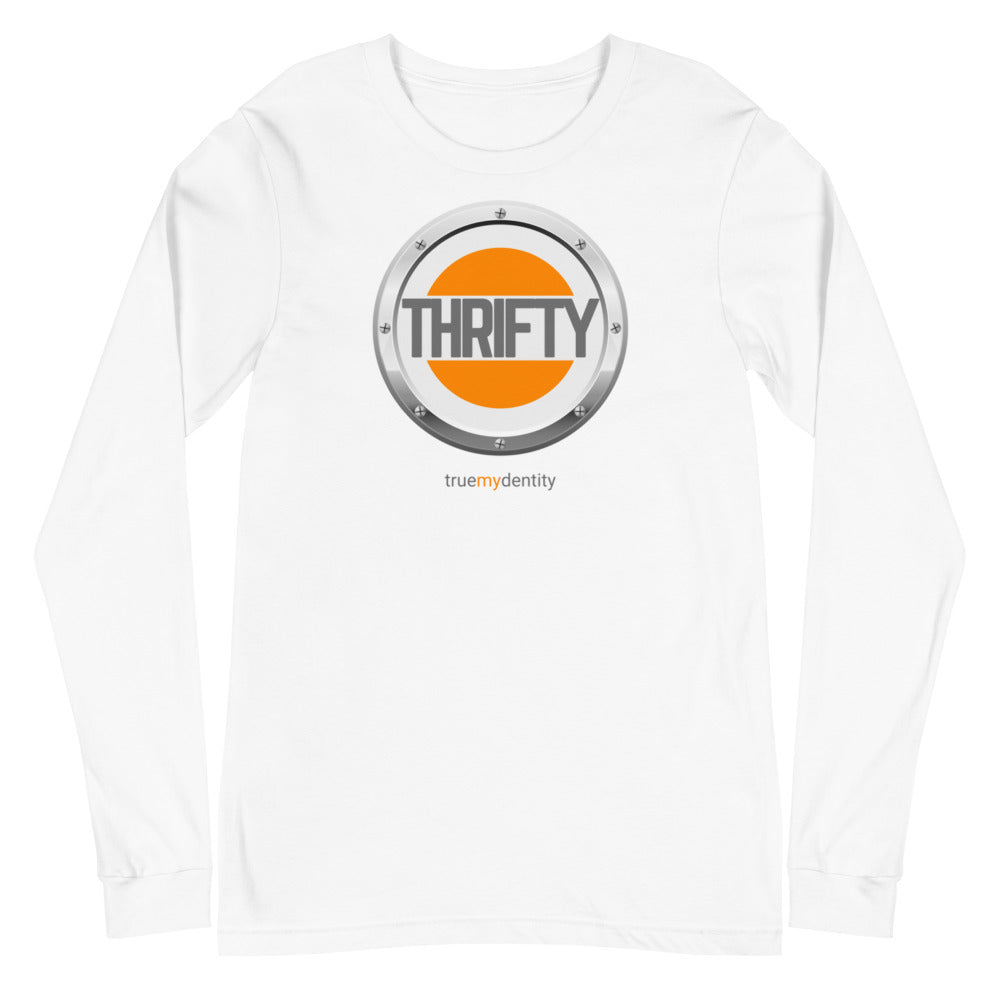THRIFTY Long Sleeve Shirt Core Design | Unisex