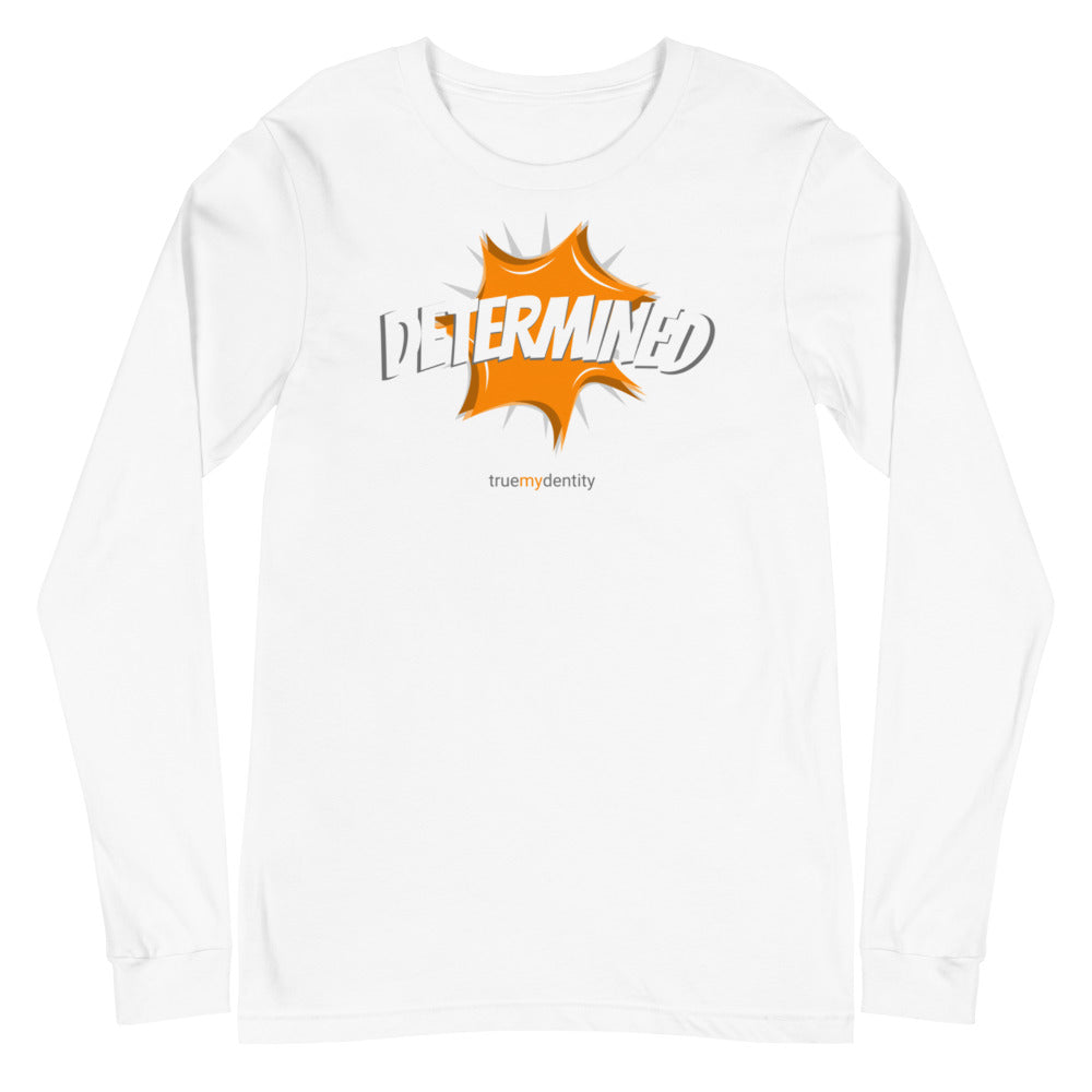 DETERMINED Long Sleeve Shirt Action Design | Unisex