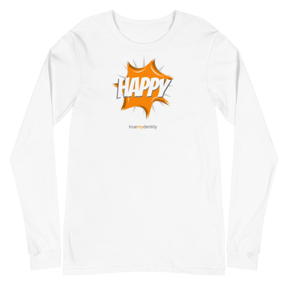 HAPPY Long Sleeve Shirt Action Design | Unisex