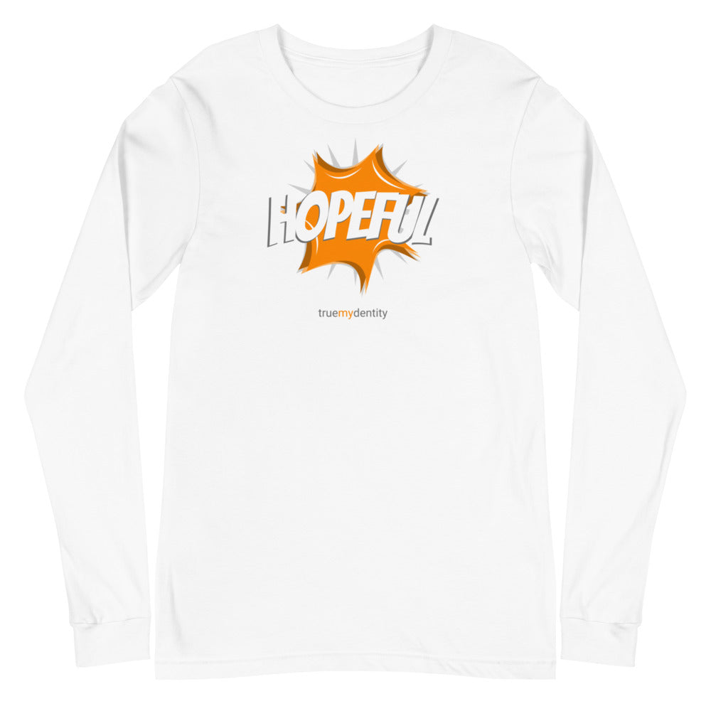 HOPEFUL Long Sleeve Shirt Action Design | Unisex