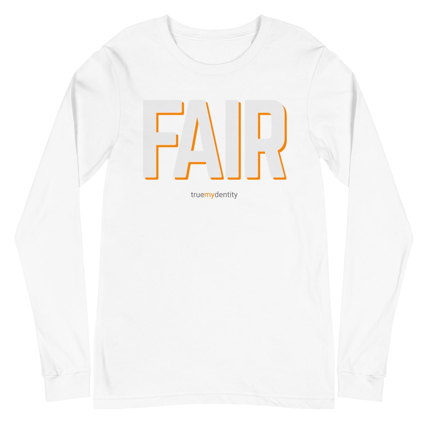FAIR Long Sleeve Shirt Bold Design | Unisex