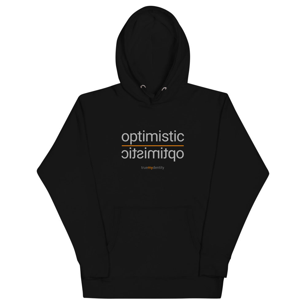 OPTIMISTIC Hoodie Reflection Design | Unisex