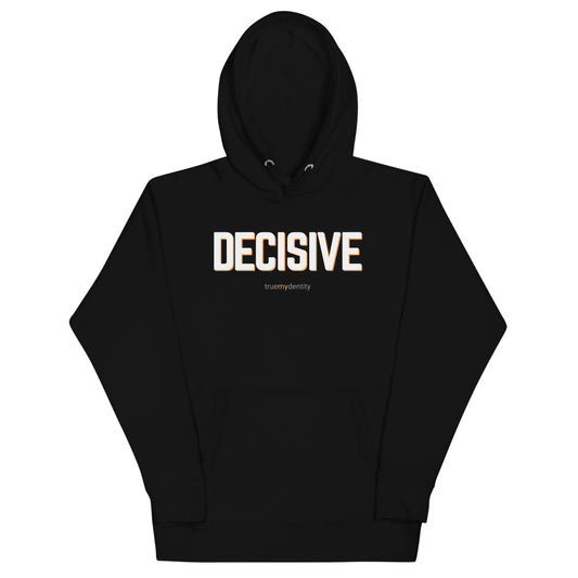 DECISIVE Hoodie Bold Design | Unisex