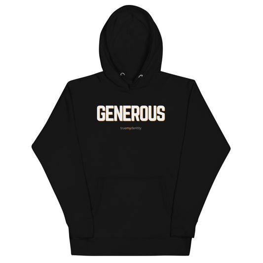 GENEROUS Hoodie Bold Design | Unisex