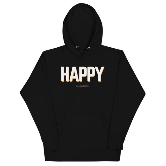 HAPPY Hoodie Bold Design | Unisex