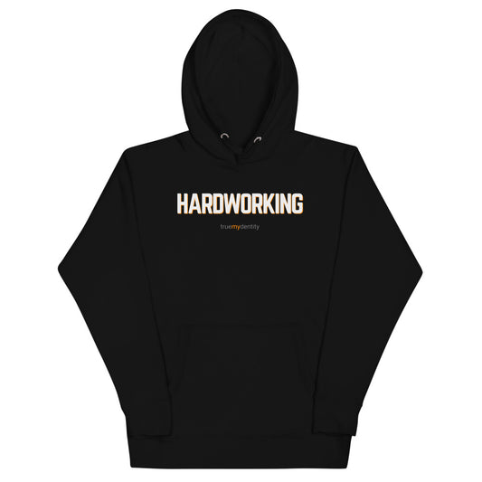 HARDWORKING Hoodie Bold Design | Unisex