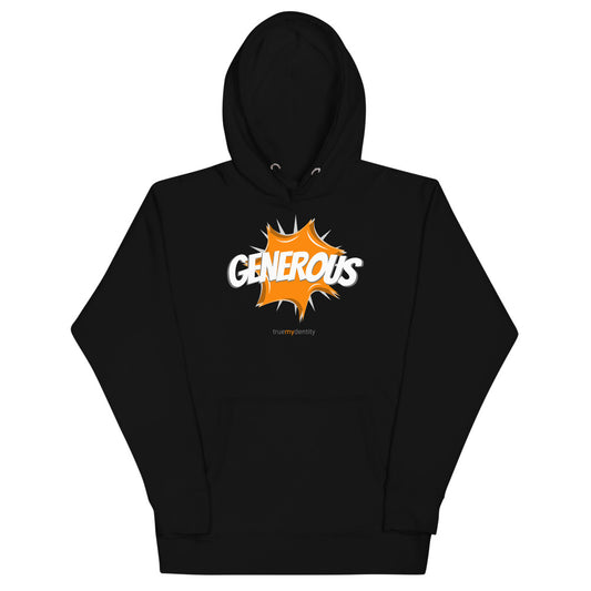 GENEROUS Hoodie Action Design | Unisex