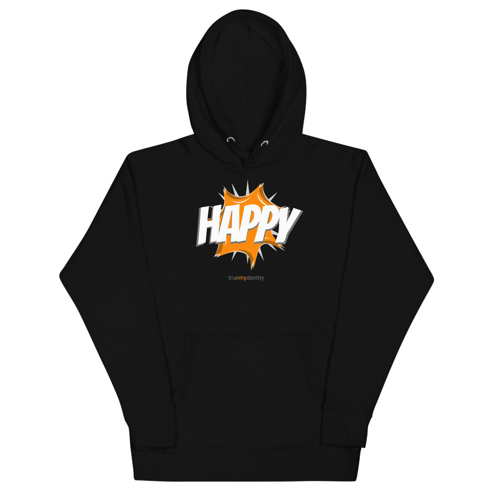 HAPPY Hoodie Action Design | Unisex