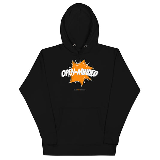 OPEN-MINDED Hoodie Action Design | Unisex