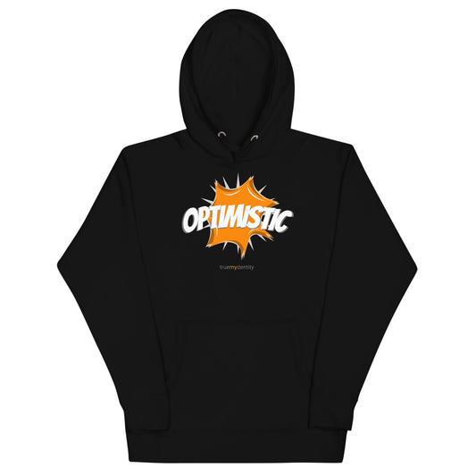 OPTIMISTIC Hoodie Action Design | Unisex