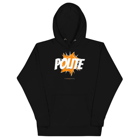 POLITE Hoodie Action Design | Unisex