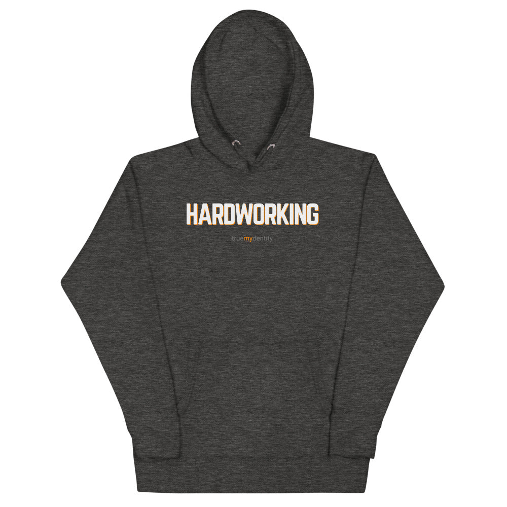 HARDWORKING Hoodie Bold Design | Unisex