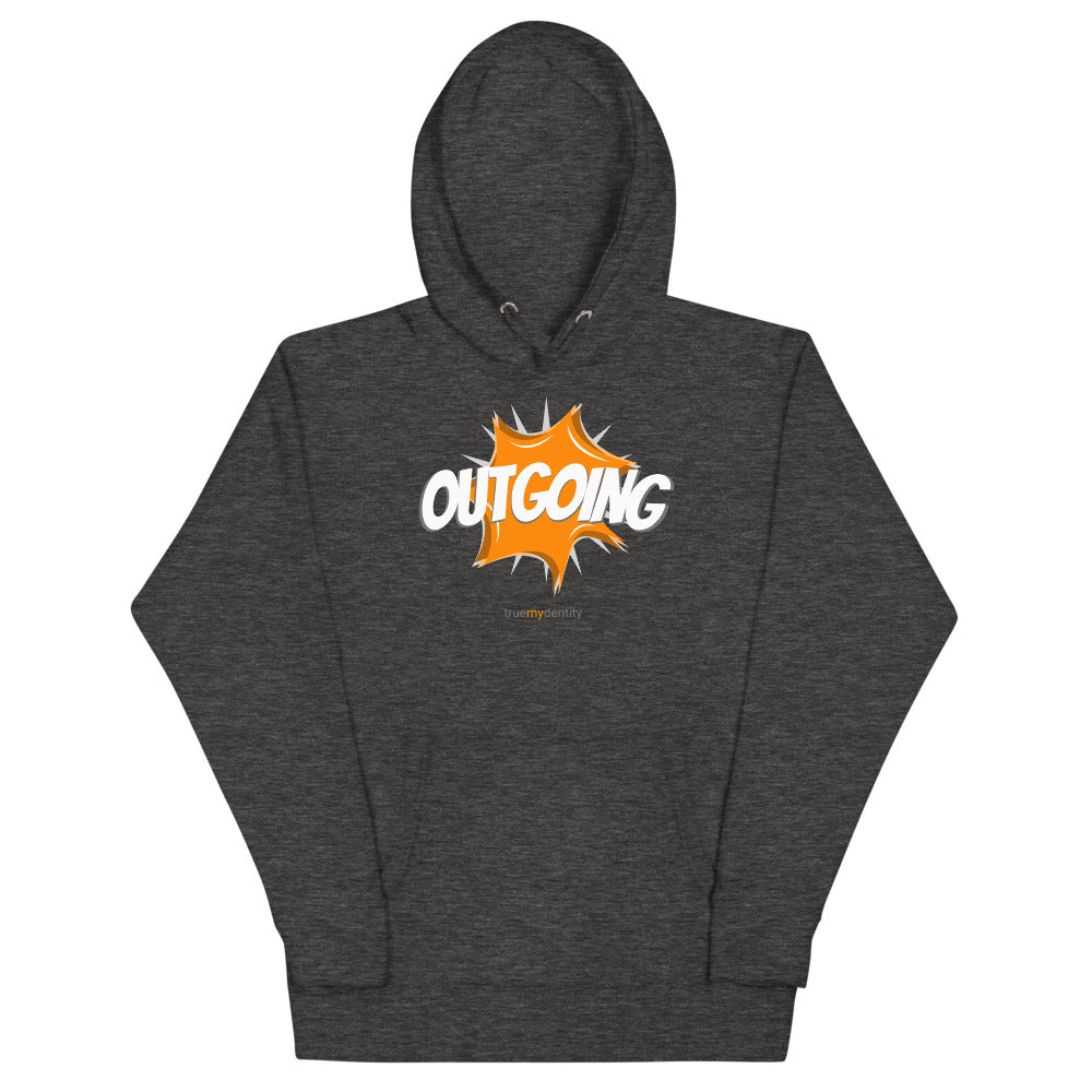 OUTGOING Hoodie Action Design | Unisex