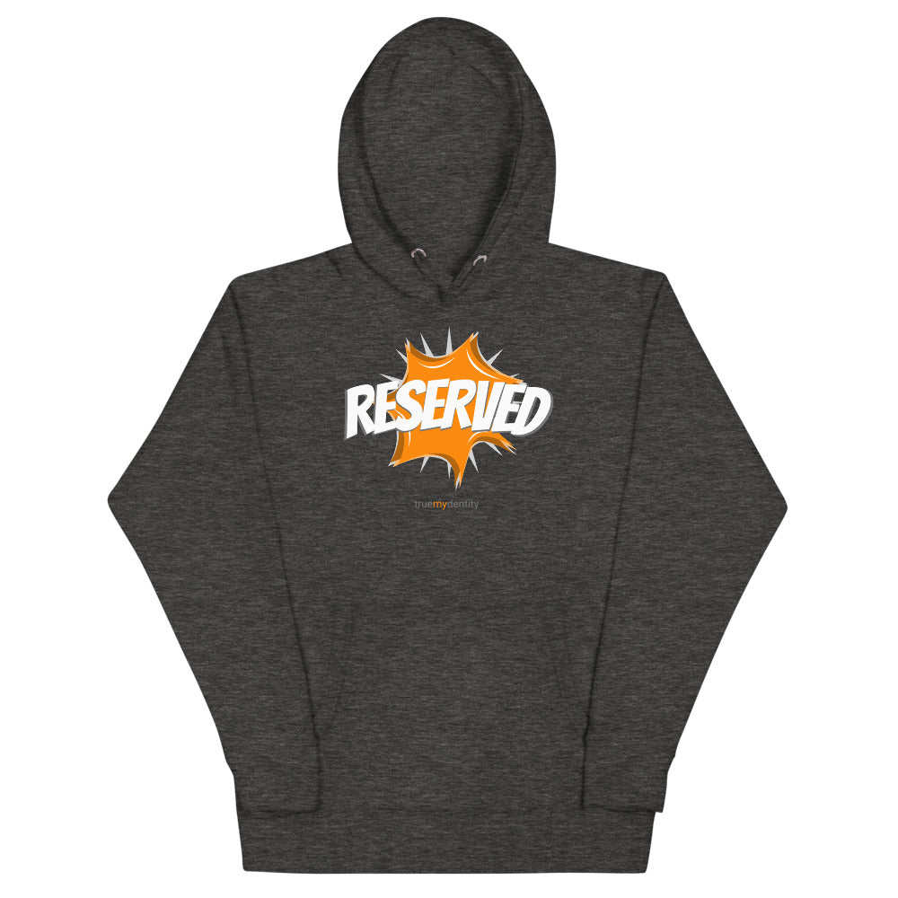 RESERVED Hoodie Action Design | Unisex