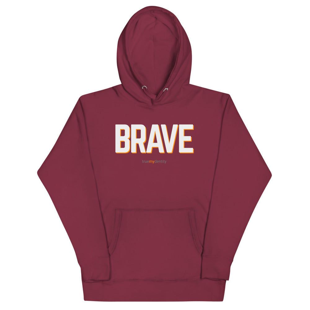 BRAVE Hoodie Bold Design | Unisex