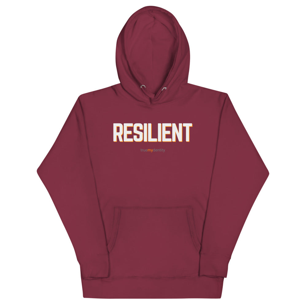 RESILIENT Hoodie Bold Design | Unisex