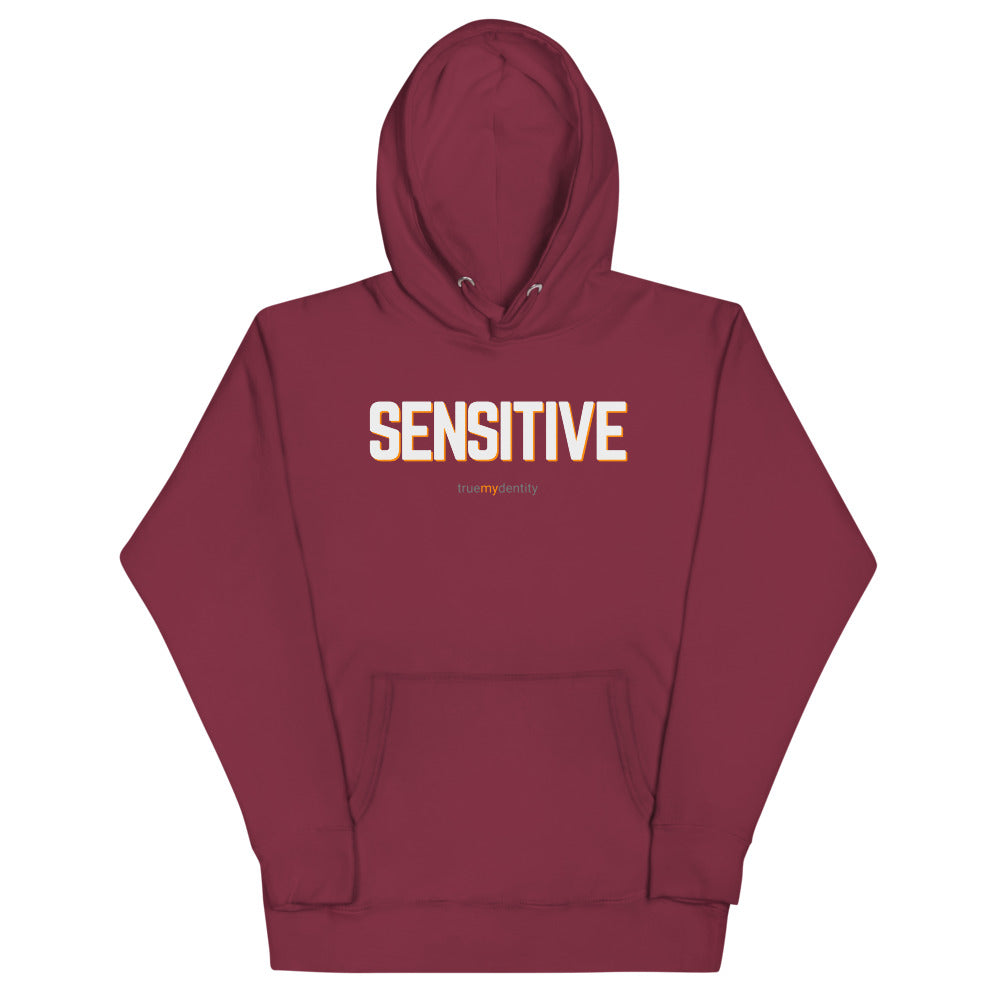 SENSITIVE Hoodie Bold Design | Unisex