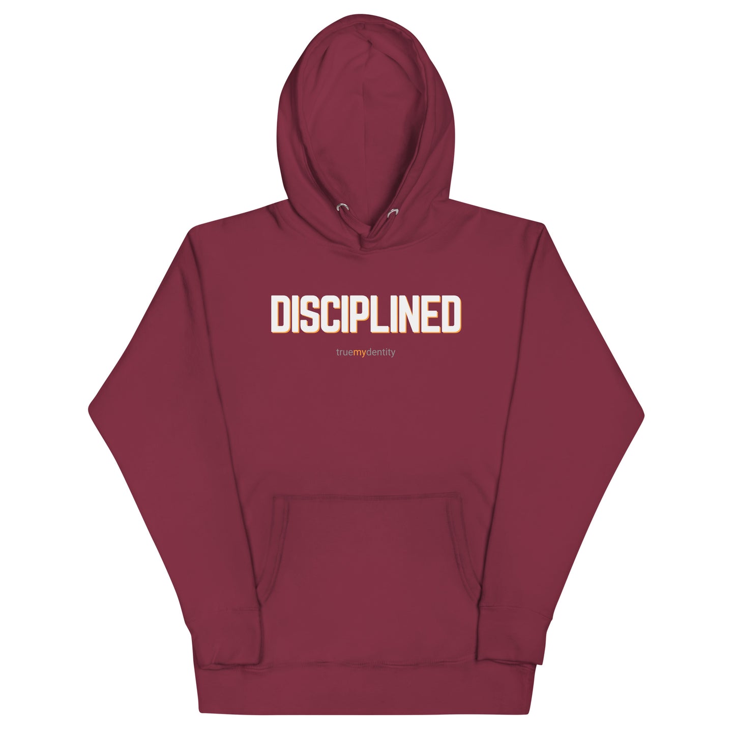 DISCIPLINED Hoodie Bold Design | Unisex