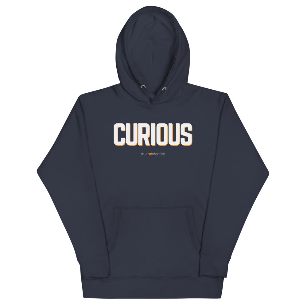 CURIOUS Hoodie Bold Design | Unisex