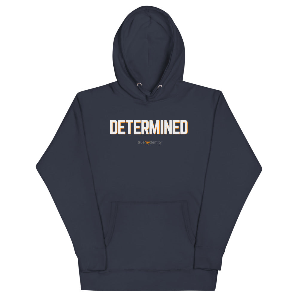 DETERMINED Hoodie Bold Design | Unisex