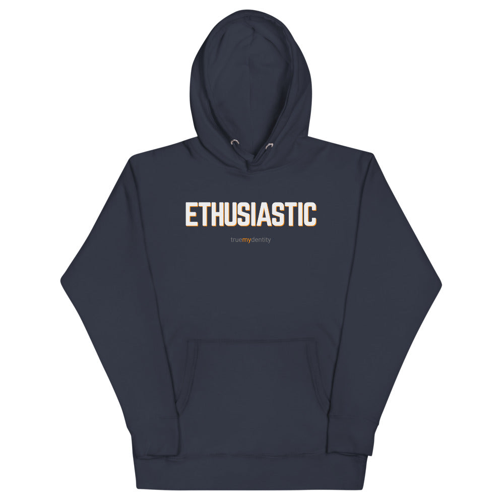 ENTHUSIASTIC Hoodie Bold Design | Unisex