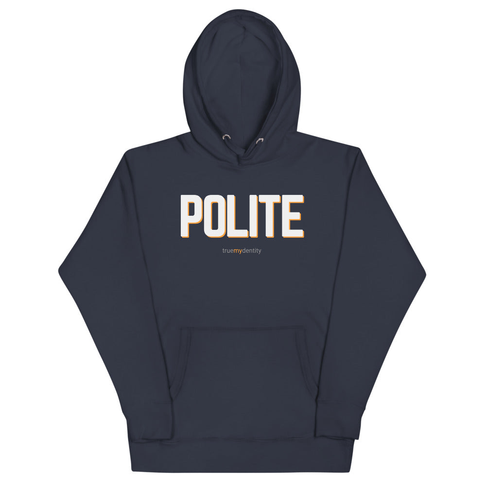 POLITE Hoodie Bold Design | Unisex