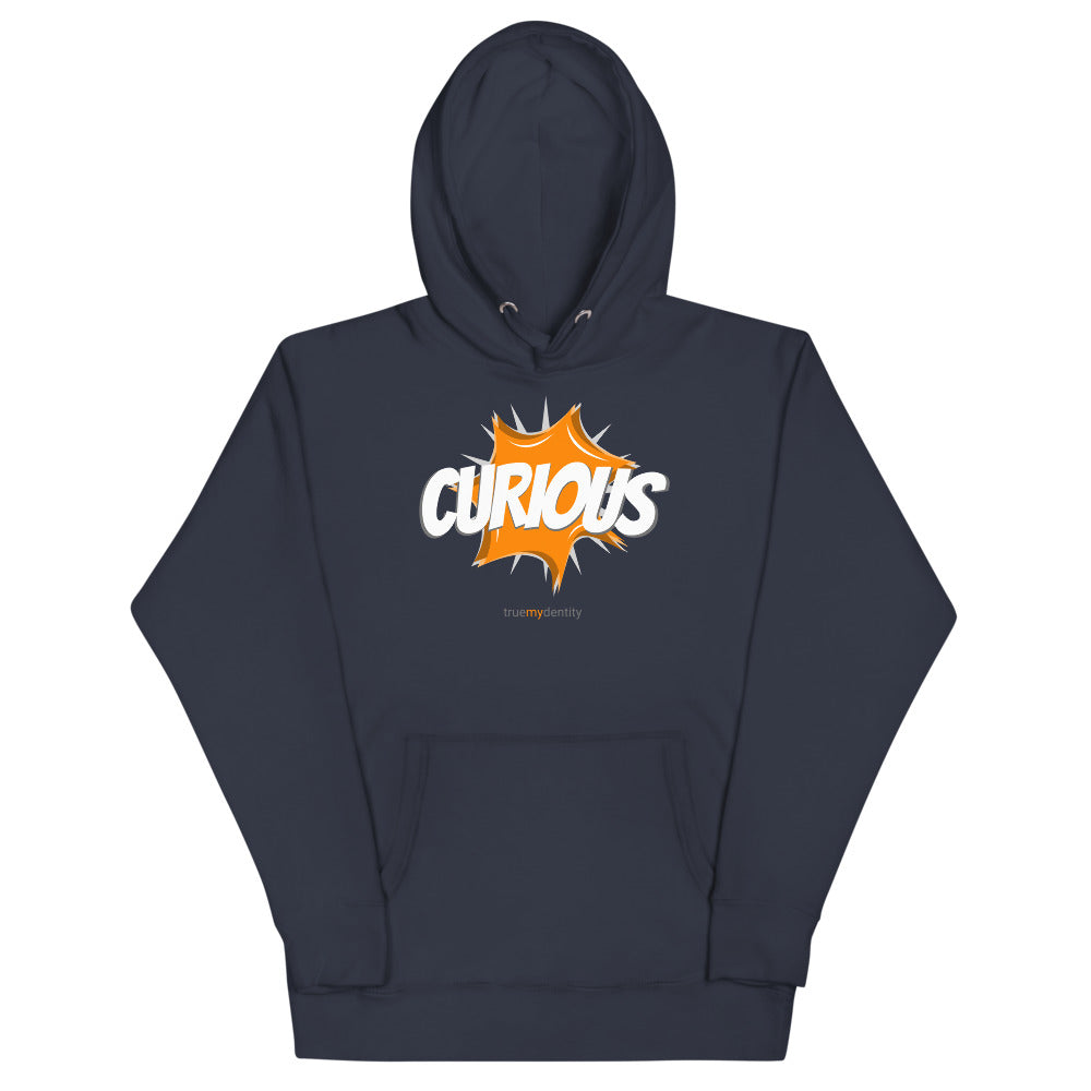 CURIOUS Hoodie Action Design | Unisex