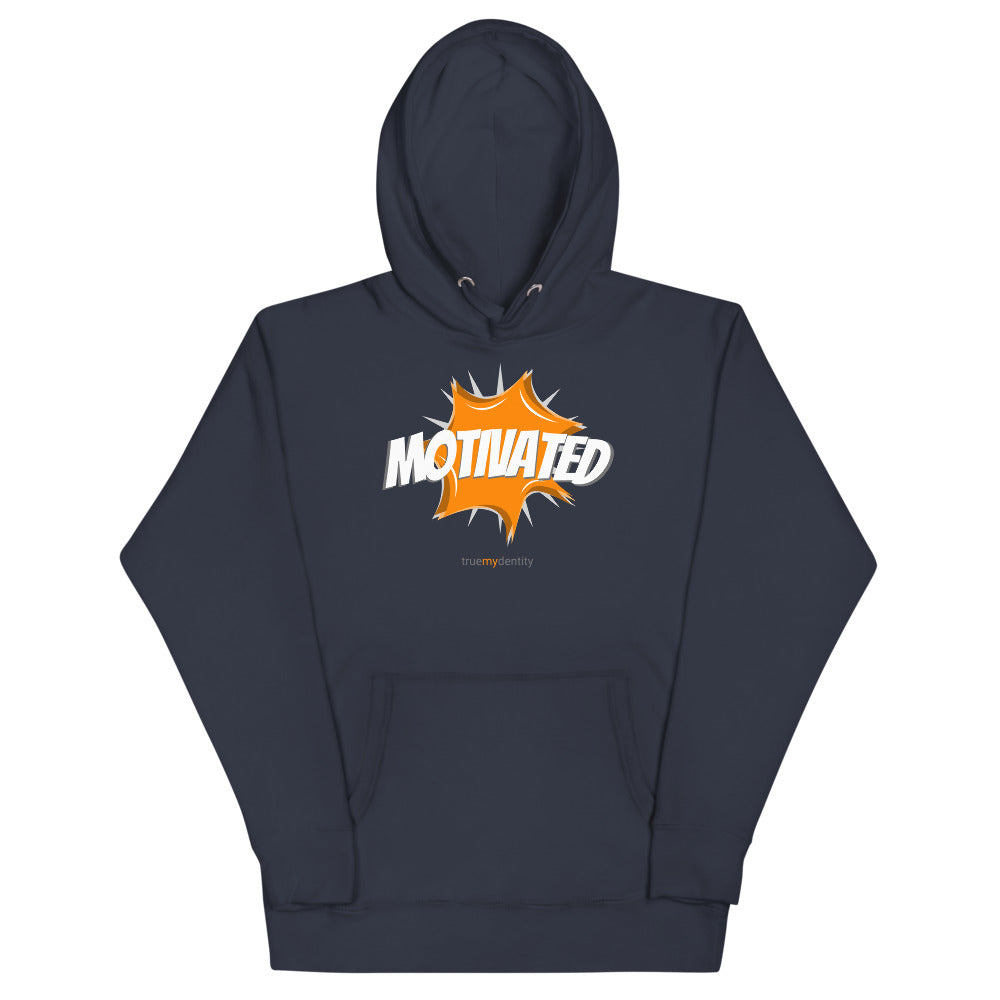 MOTIVATED Hoodie Action Design | Unisex