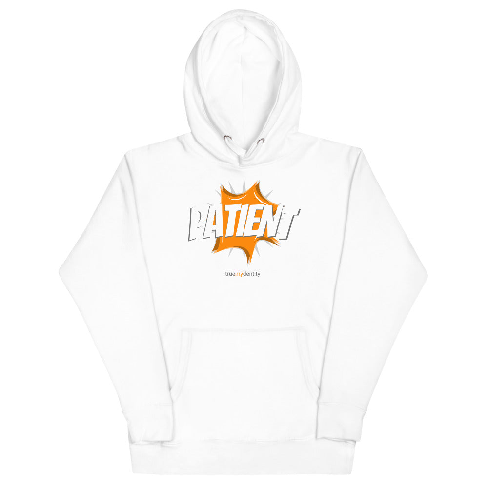 PATIENT Hoodie Action Design | Unisex