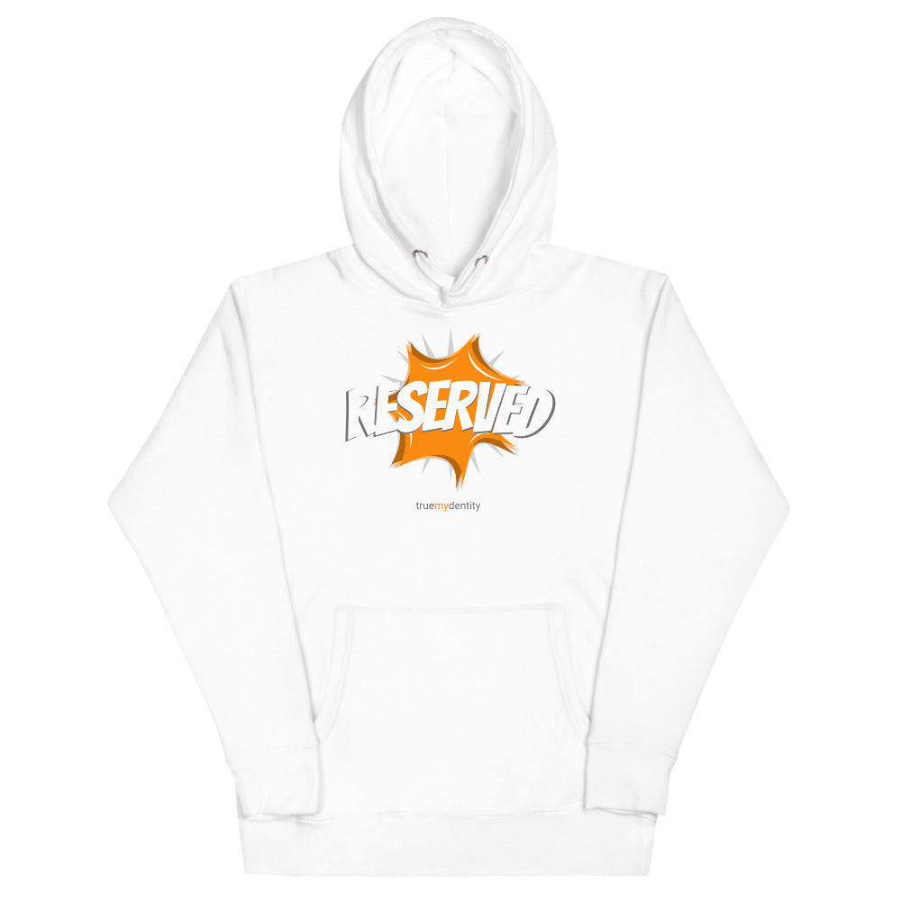 RESERVED Hoodie Action Design | Unisex