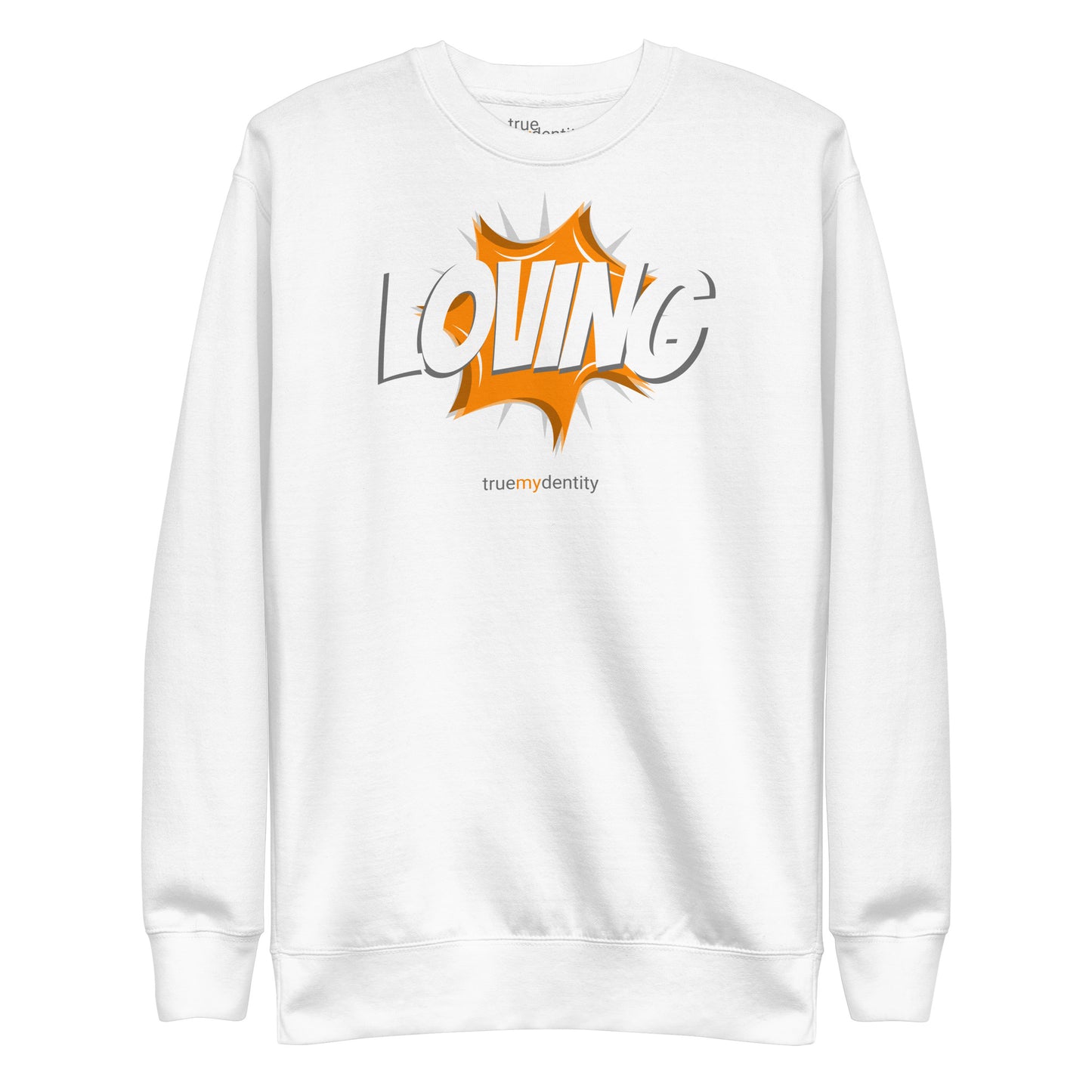 LOVING Sweatshirt Action Design | Unisex