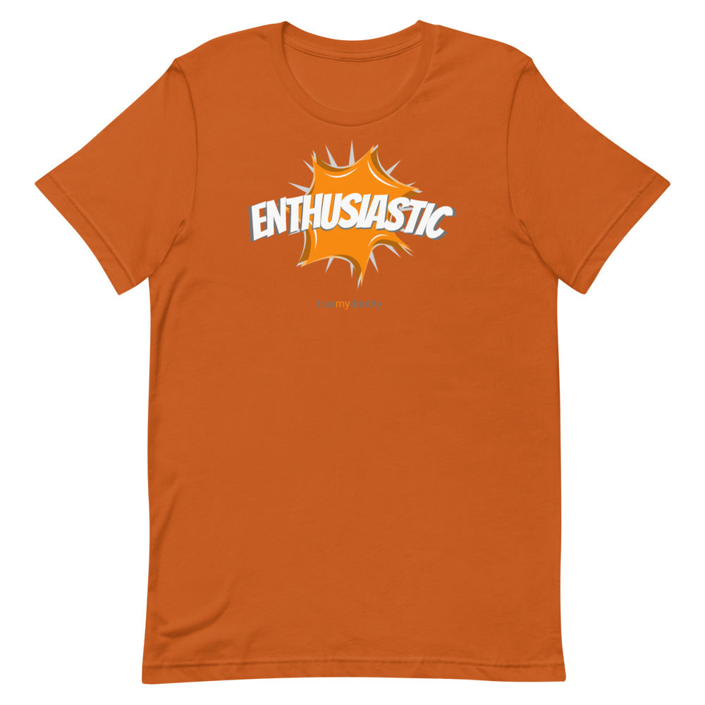ENTHUSIASTIC T-Shirt Action Design | Unisex